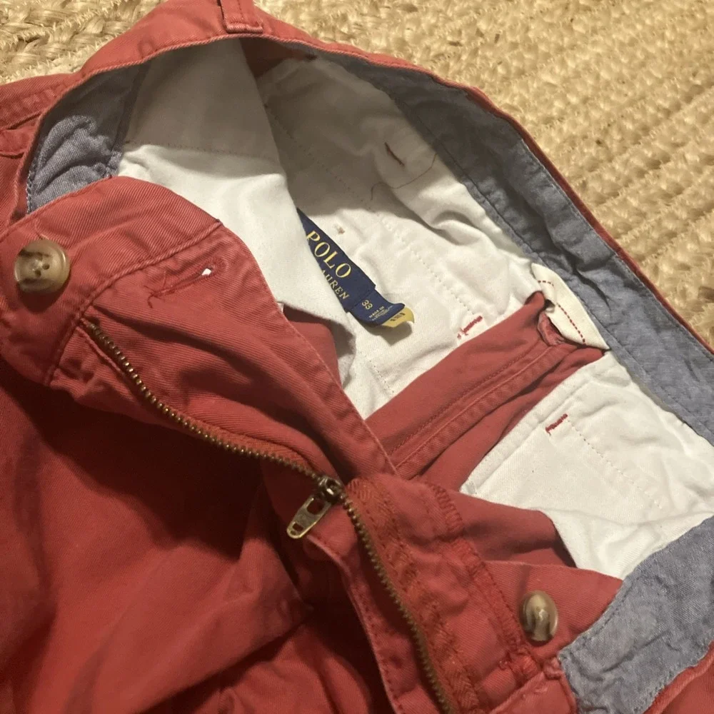 POLO RALPH LAUREN 33 RELAXED‎ FIT COTTON SURPLUS Shorts RED